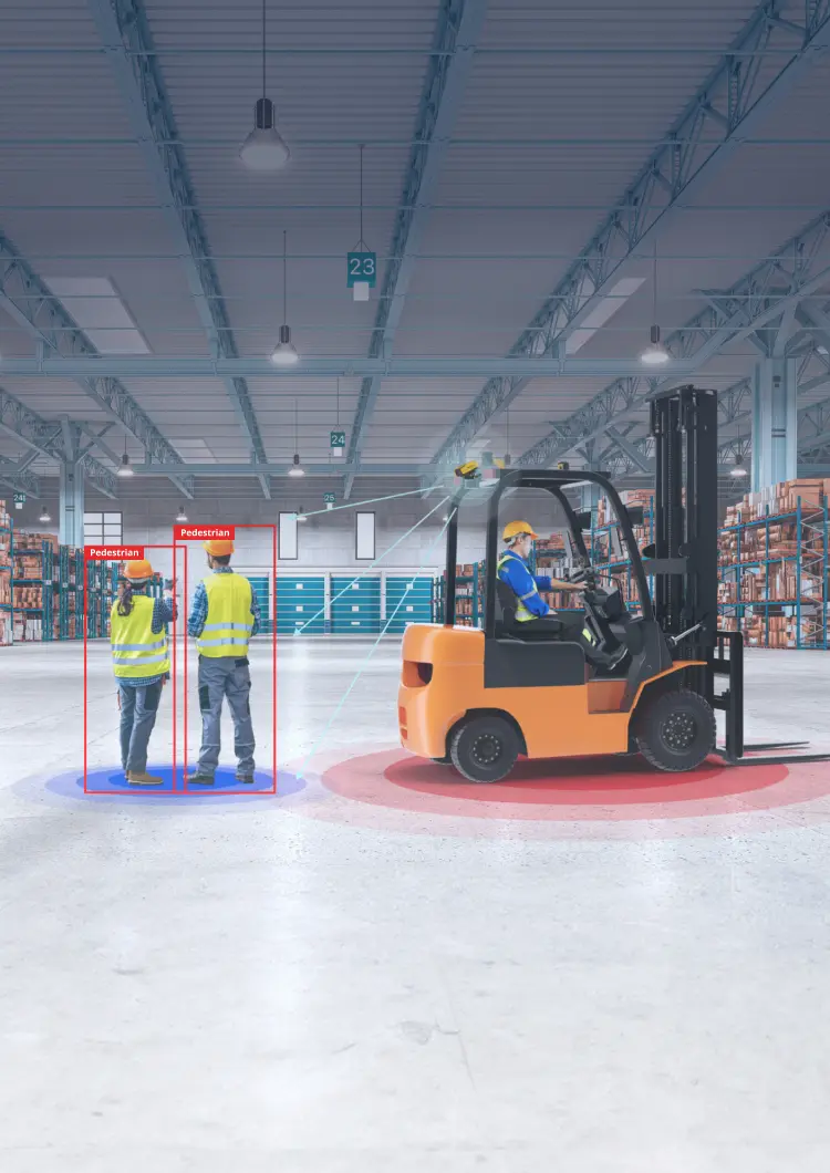 Forklift Güvenlik ve Çarpışma Önleme Sistemi