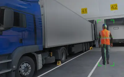 Revolutionize Loading Dock Safety with Trio Mobil's TRUE-AI Human and Vehicle Detection System